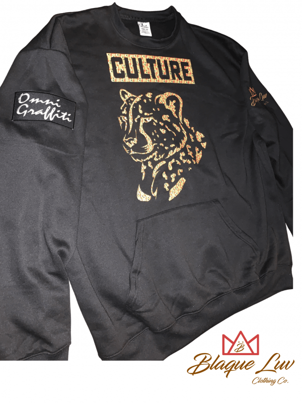 Pick up our brand new 100% cotton relaxed fit Omni Graffiti Fall/Winter collection entitled “CULTURE”. This limited collection embodies the BLAQUE LUV CLOTHING COMPANY Brand through our exclusive fashion collections shared around the world. What does CULTURE mean to you?